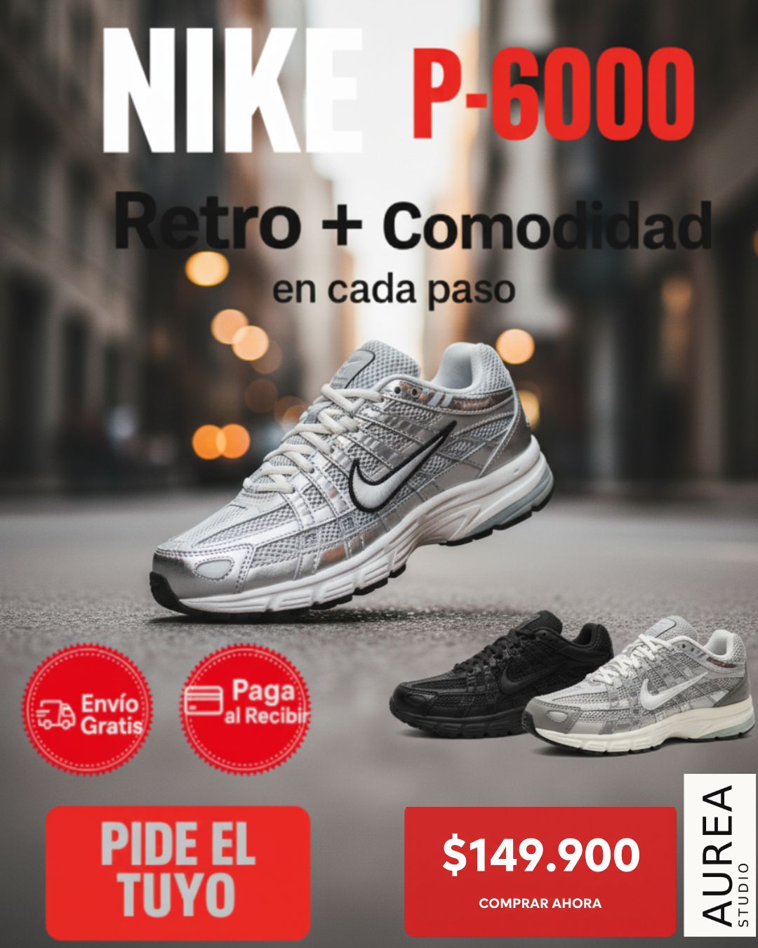 Nike P-6000: Tu Huella en la Ciudad.